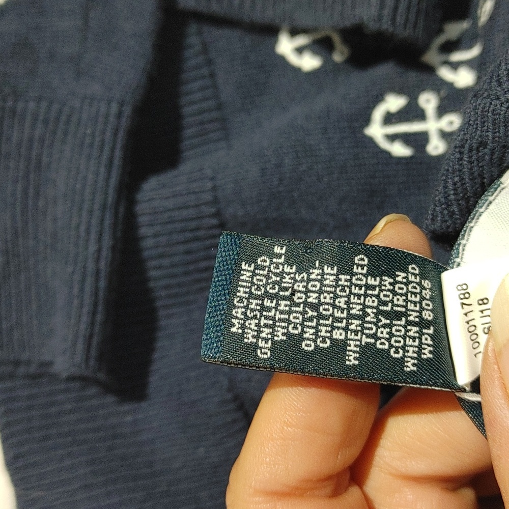 Karen Scott Anchor Cardigan - Picture 4 of 6